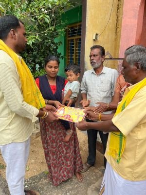 15వ వార్డులో చంద్రశేఖర్ ఎన్నికల ప్రచారం