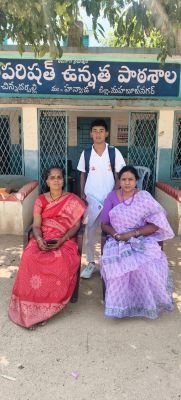 రాష్ట్ర స్థాయి క్రికెట్ పోటీలకు జడ్ పి హెచ్ విద్యార్థి 