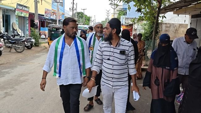3, 4వ వార్డుల్లో వైఎస్సార్‌సీపీ ప్రచార సందడి