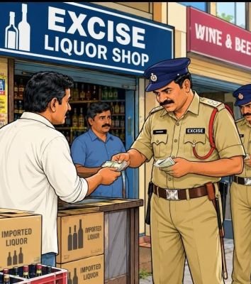 ఎక్సైజ్ కానిస్టేబుల్ వసూళ్ల దందా!?