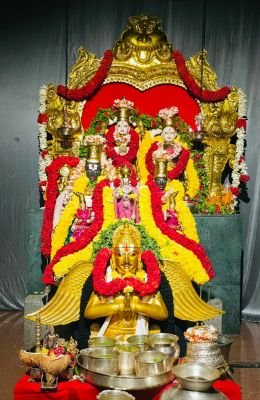 ఆధ్యాత్మిక శోభతో సత్యనారాయణ స్వామి ఆలయం
