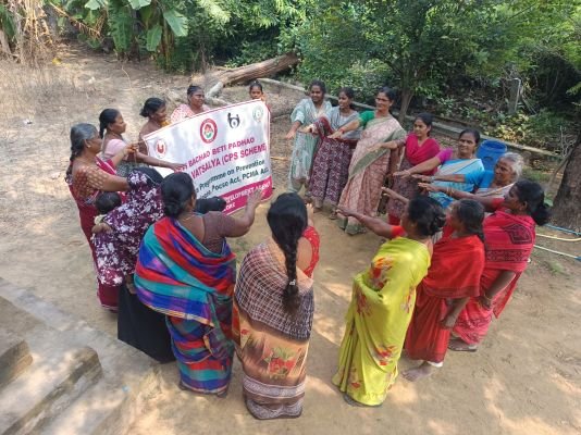 అల్లీపురం గ్రామంలో బాలల హక్కులు,పలు అంశాలపై విస్తృత అవగాహన కార్యక్రమం