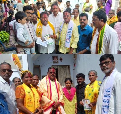 స్వతంత్ర చైర్మన్ అభ్యర్థి  లెంక సుడిగాలి ప్రచారం 