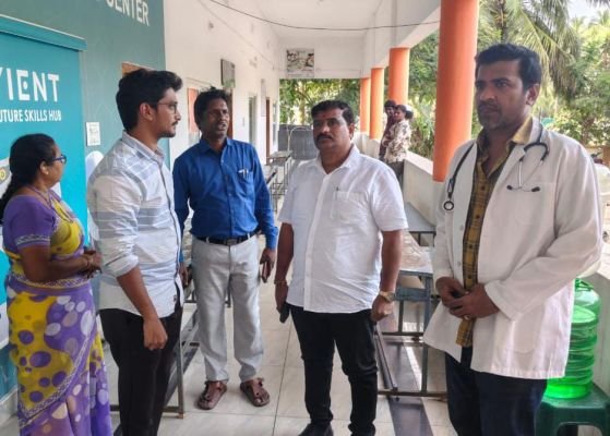 తుఫాను నేపథ్యంలో సిబ్బంది అప్రమత్తంగా ఉండాలి-- జిల్లా వైద్య శాఖ అధికారి రవిబాబు 