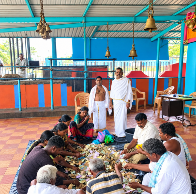 ముత్యాలమ్మ ఆలయ హుండీ లెక్కింపు.. ఆలయ ఓ వెంకటేశ్వర్లు