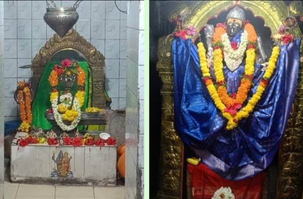విశేషాలంకరణలో శ్రీకామాక్షి సమేత చంద్రమౌళీశ్వరస్వామి