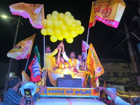 మరోసారి మెజారిటీ ఫలితాల చరిత్రను తిరగరాయాలి - గంటా రవితేజ