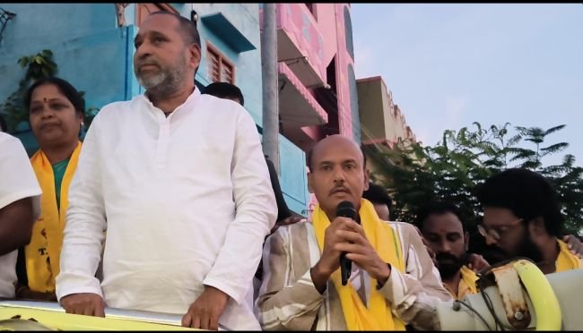 19, 20, 21వ వార్డుల్లో ఎమ్మెల్యే అమరనాథ రెడ్డి పర్యటన