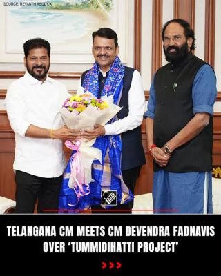 తుమ్మిడిహెట్టి బ్యారేజీ ఎత్తు పెంపుపై మహారాష్ట్ర సానుకూలత