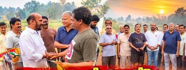 వేకువజామునే ప్రజల్లోకి నల్లా శ్రీధర్.. వాకర్స్‌తో ముఖాముఖి..
