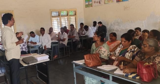 ఎంపీటీసీ ఎన్నికల సిబ్బందికి శిక్షణ