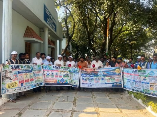 నీటిని కాపాడండి – ప్రతి నీటి బొట్టు అమూల్యమైనది  కూకట్‌పల్లి జోన్‌లో జల సంరక్షణపై అవగాహన ర్యాలీ