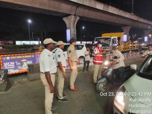 సైబరాబాద్ లో 329 మందిపై డ్రంక్ & డ్రైవ్ కేసులు - ట్రాఫిక్ ఏడీసీపీ అడ్మిన్, జి. నరేెందర్