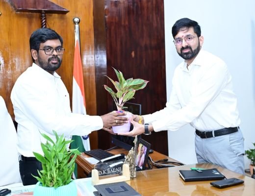 కృష్ణా జిల్లా సాధారణ పరిశీలకునిగా వి. అభిషేక్ నియామకం 