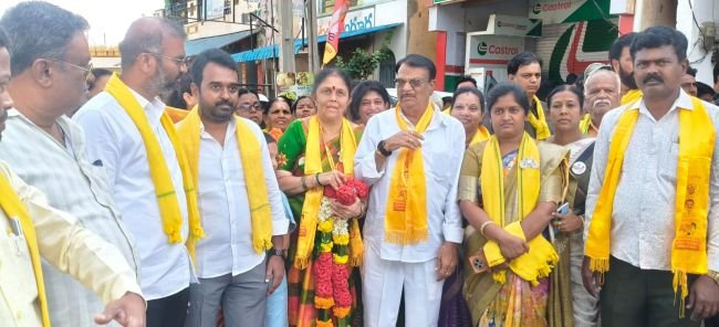 కళ్యాణదుర్గంలో తెలుగుదేశం పార్టీ ప్రచారం హోరు.
