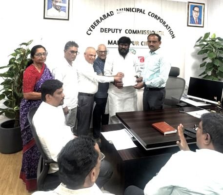 శిల్పా హిల్స్ డ్రైనేజీ సమస్యల పరిష్కారానికి డిప్యూటీ కమిషనర్‌కు వినతి