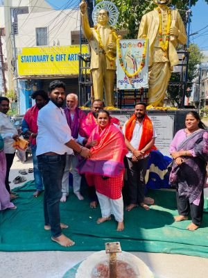 ఆల్వాల్ మచ్చబోల్లారం డివిజన్ లో ఘనంగా మహర్షి వాల్మీకి వేడుకలు.