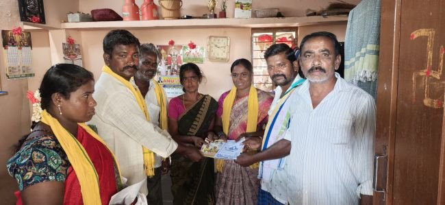 నీ చల్లని దీవెనలతో ఆదరించండి.. టిడిపి 40 వ వార్డు కౌన్సిలర్అభ్యర్థి నాగే జానకమ్మ