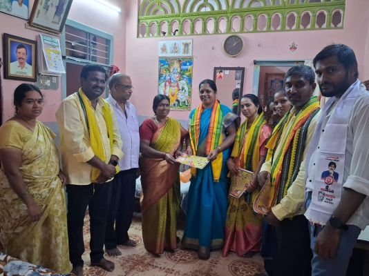 పలమనేరు ఎన్నికల బరిలో రాజ్యలక్ష్మి కృష్ణమూర్తి జోరు