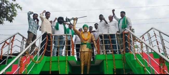 ఘనంగా కొమురం భీమ్ 86వ వర్ధంతి. 