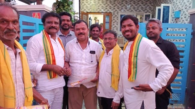  వార్డు ప్రగతి కోసం టిడిపిని  గెలిపించండి.. టిడిపి 21 వార్డు కౌన్సిలర్ అభ్యర్థి నాయకు రాజశేఖర్