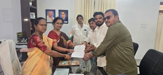 చిన్న ముక్క పల్లి -2 ఎంపీటీసీగా బాలిపోగు  ఏకగ్రీవ ఎన్నిక 