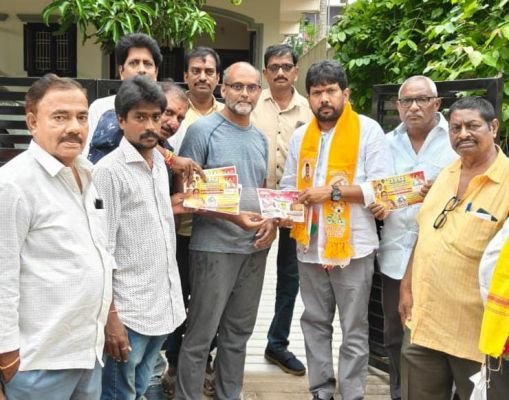 కూటమి అభ్యర్థులకు మద్దతుగా దేశం నేత నాయుడు ప్రచారం