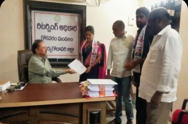 ఎంపీటీసీ స్థానం జనసేన కైవసం