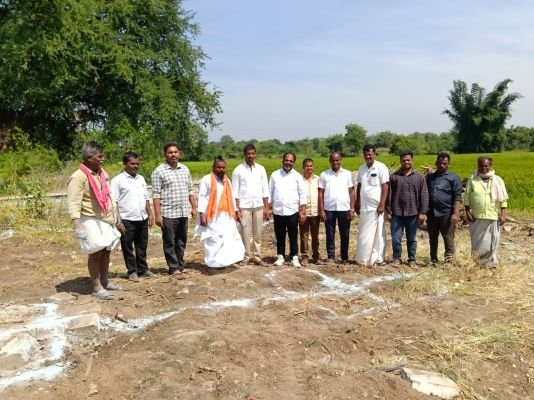 కంకణాలపల్లిలో రైతు గోదాం నిర్మాణానికి శంకుస్థాపన
