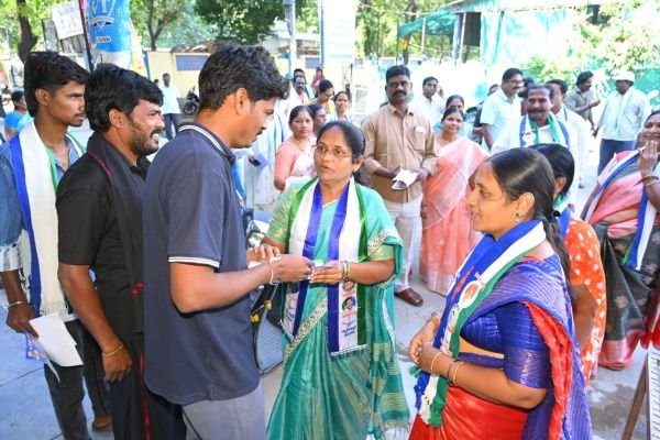 కర్నూల్ వెంకటరమణ కాలనీలో వైసీపీ ప్రచారం