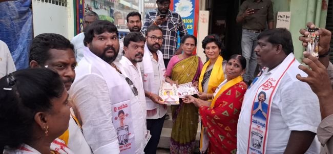 డివిజన్ అభివృద్ధికి కూటమి గెలిపించండి  -జనసేన నేత ప్రణీత్ పెనుమాదు పిలుపు 