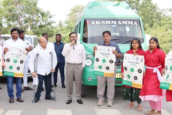 అసంఘటిత కార్మికుల హక్కుల పరిరక్షణకు ‘స్వేచ్ఛ రథం’.. వెట్టిచాకిరీ రహిత జిల్లాగా మేడ్చల్‌ను తీర్చిదిద్దడమే లక్ష్యం