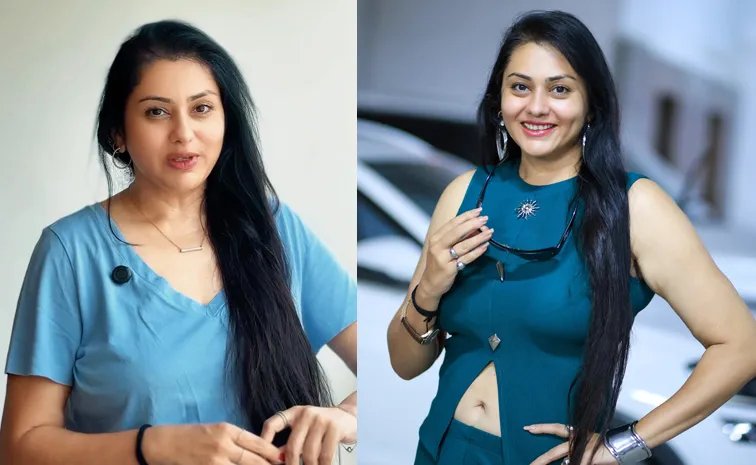 టాలీవుడ్ క్రేజీ హీరోయిన్ నమిత గ్రాండ్ రీఎంట్రీ.. గుర్తుపట్టలేనంతగా మారిన వైనం