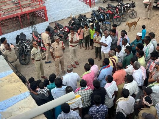 శాంతి భద్రతల పరిరక్షణ మా ధ్యేయం.. రూరల్ సీఐ చిరంజీవి