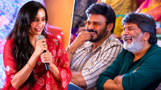త్రివిక్రమ్ డైలాగులపై శ్రీనిధి శెట్టి ఆసక్తికర వ్యాఖ్యలు.. ఆదర్శ కుటుంబం విశేషాలు