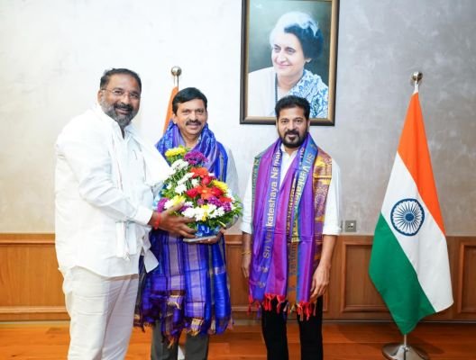 మంత్రి పొంగులేటికి వాకిటి శ్రీహరి శుభాకాంక్షలు
