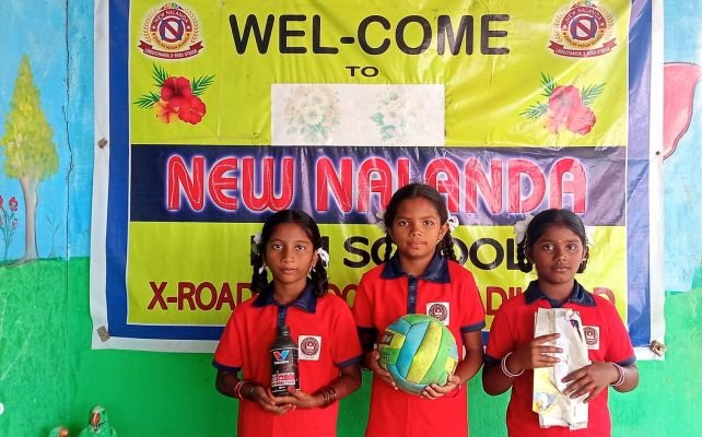 న్యూ నలంద పాఠశాలలో ఈ-వేస్ట్ సేకరణ డ్రైవ్
