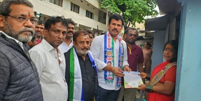 ఉత్తర నియోజకవర్గం 48వార్డు ఎన్నికల ప్రచారంలో పాల్గొన్న కె.కె రాజు  