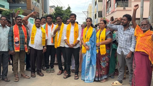 27వ డివిజన్‌లో నూకరాజు మదన్ కుమార్ రెడ్డి విస్తృత ప్రచారం