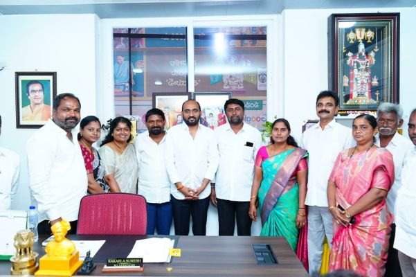 ఎమ్మెల్యే కాకర్ల సురేష్ అద్భుత పాలనకు ప్రతీక ""స్థానిక సంస్థల"" ఏకగ్రీవాలు