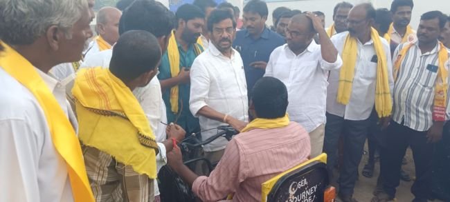 మెట్టను మాగాణిగా మార్చిన ఘనత నాదే!   ఎమ్మెల్యే సోమిరెడ్డి చంద్రమోహన్‌రెడ్డి