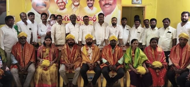 మండలంలో ఎంపిటిసిలుగా టిడిపి కూటమి అభ్యర్థులు క్లీన్ స్వీప్(