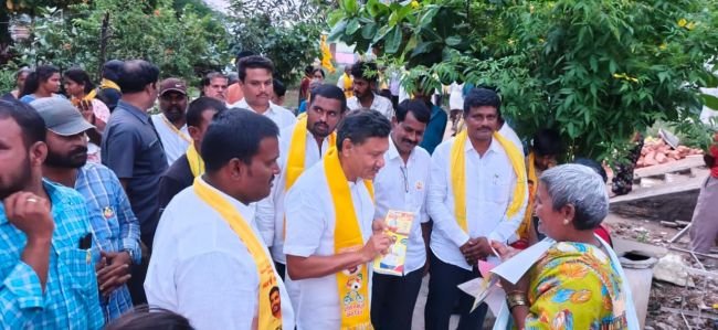 31వ వార్డు అభ్యర్థిని గెలిపించండి... మాండ్ర