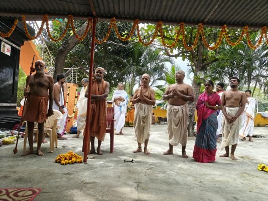 ఆధ్యాత్మిక చింతన తోనే మానసిక ప్రశాంతత.  బసవ కళ్యాణ్  పీఠాధిపతి శ్రీ మాధవానందా సరస్వతి స్వామి వారు.