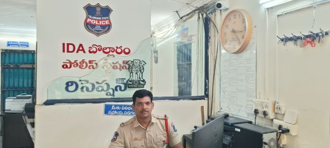 బొల్లారం డివిజన్ ఎస్ఐ గా పి మునీందర్ బాధ్యతలు స్వీకరణ