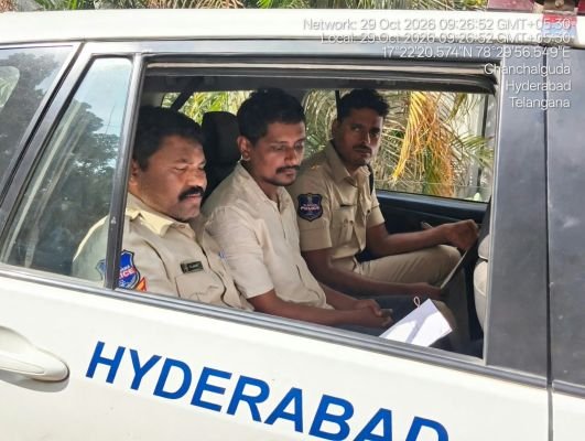 హనీట్రాప్ కేసులో పావన్‌కు మూడు రోజుల పోలీస్ కస్టడీ పూర్తి