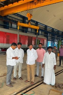 వచ్చే ఏడాది మార్చికి రైల్వే కోచ్ వర్క్ షాప్ ఫ్యాక్టరీ ప్రారంభం... ఎంపీ బస్తిపాటి నాగరాజు 