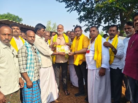 తూముకుంటలో కూటమి నేతల ఎన్నికల ప్రచారం