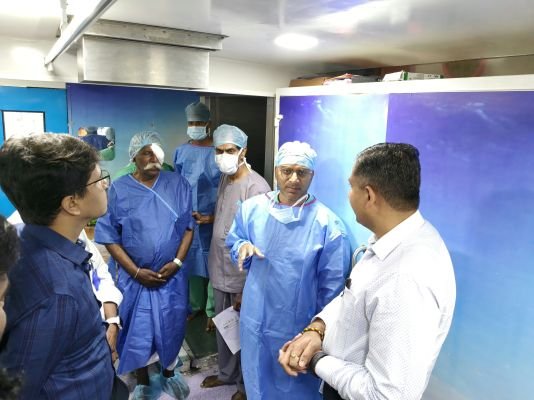 వనవాసి కళ్యాణ్ పరిషత్ ఆధ్వర్యంలో ఉచిత కంటి పొర ప్రత్యేక వైద్య శిబిరం