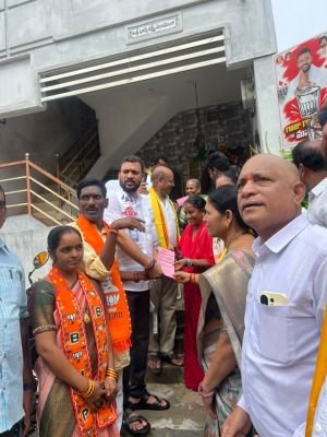 కూటమి జడ్పీటీసీ అభ్యర్థి బలగ ప్రవీణ్ కుమార్ ప్రచార జోరు